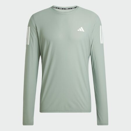 Adidas hlaupabolur langerma grænn herra