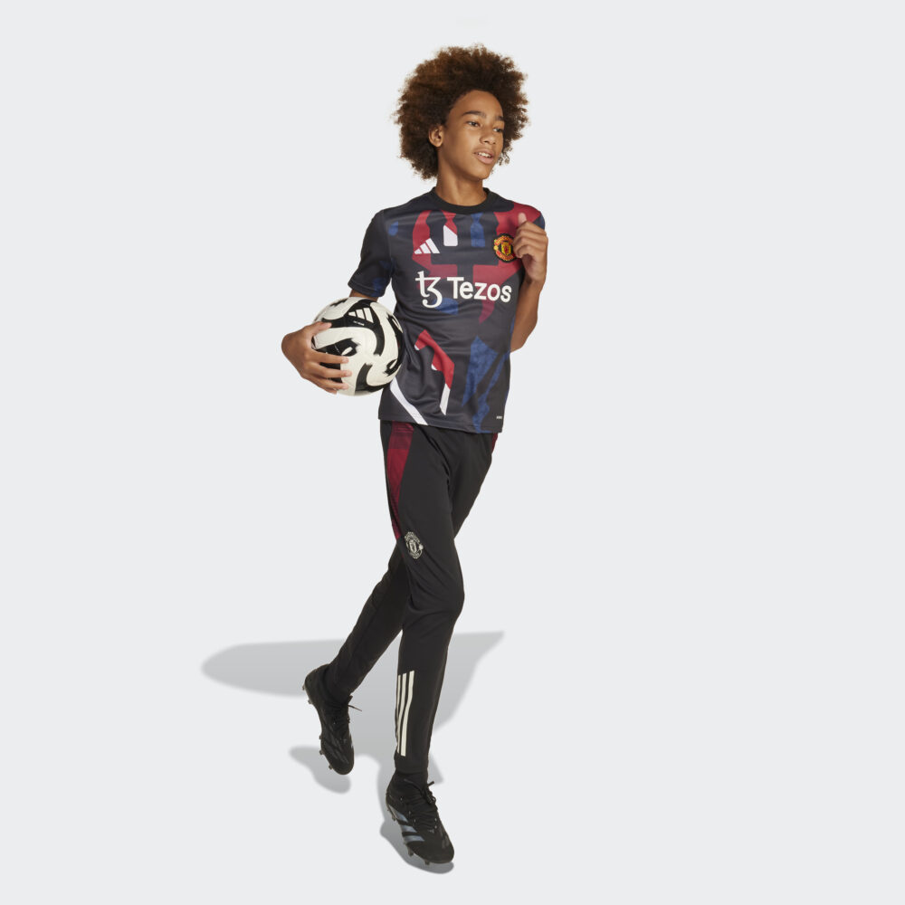adidas Manchester United 24/25 Pre-Match Jersey Kids - Image 4