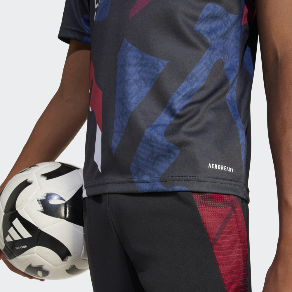 adidas Manchester United 24/25 Pre-Match Jersey Kids - Image 3