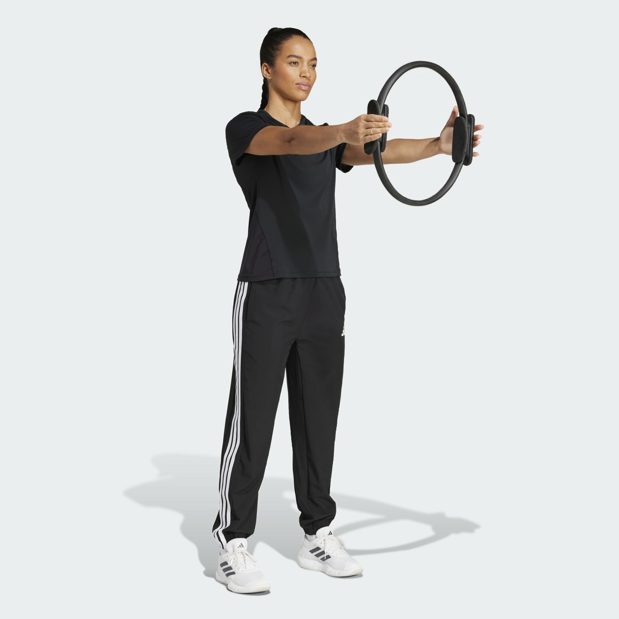 Adidas Train Essentials 3-Stripes Woven Joggers - Image 3