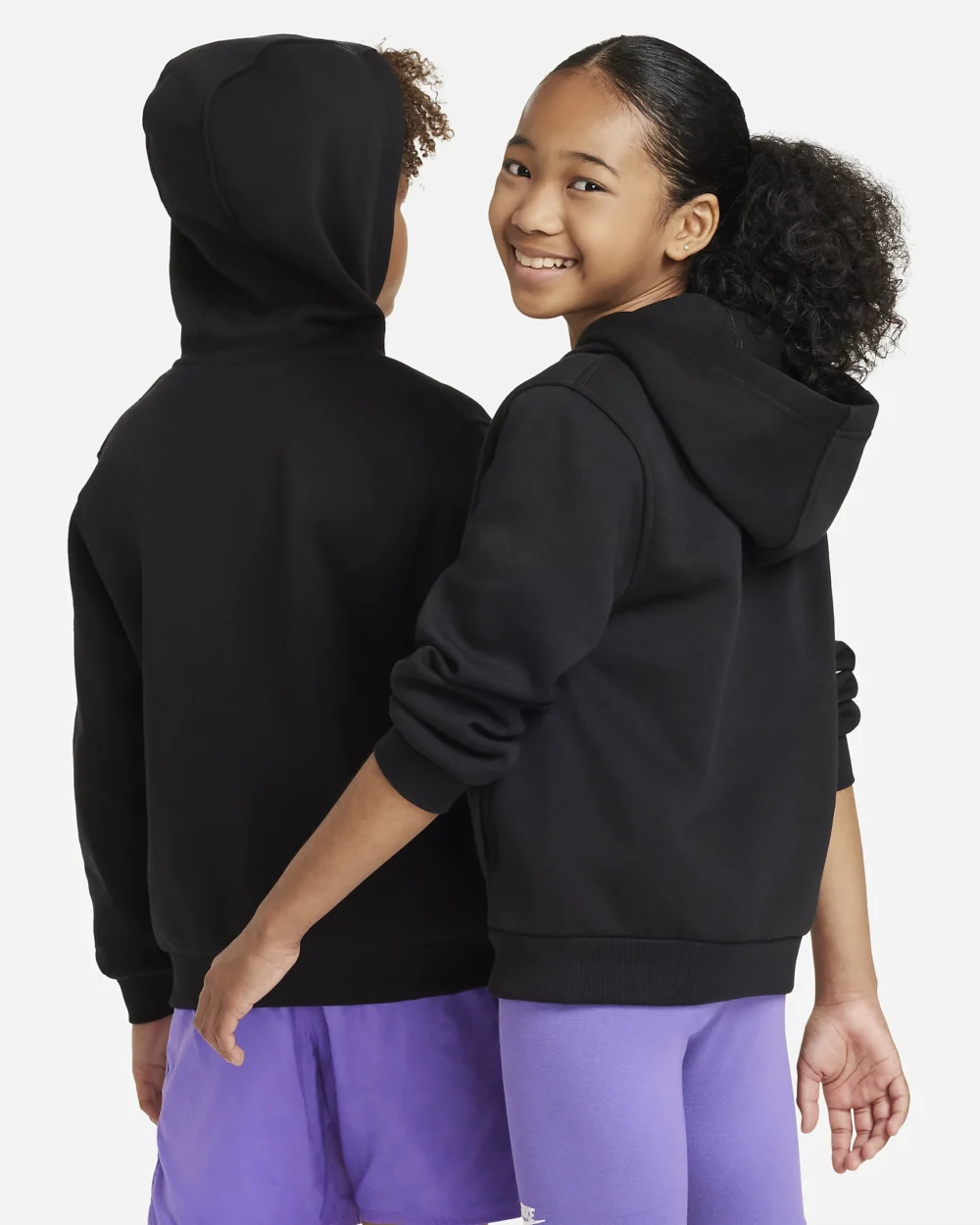 Nike Sportswear Club Fleece Older Kids Full-Zip Hoodie - Image 4