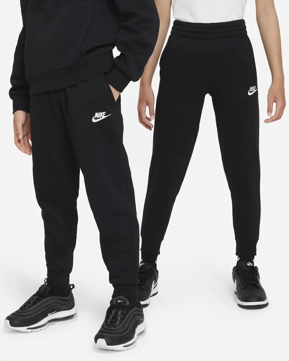 Nike Sportswear Club Fleece Barnabuxur svartar