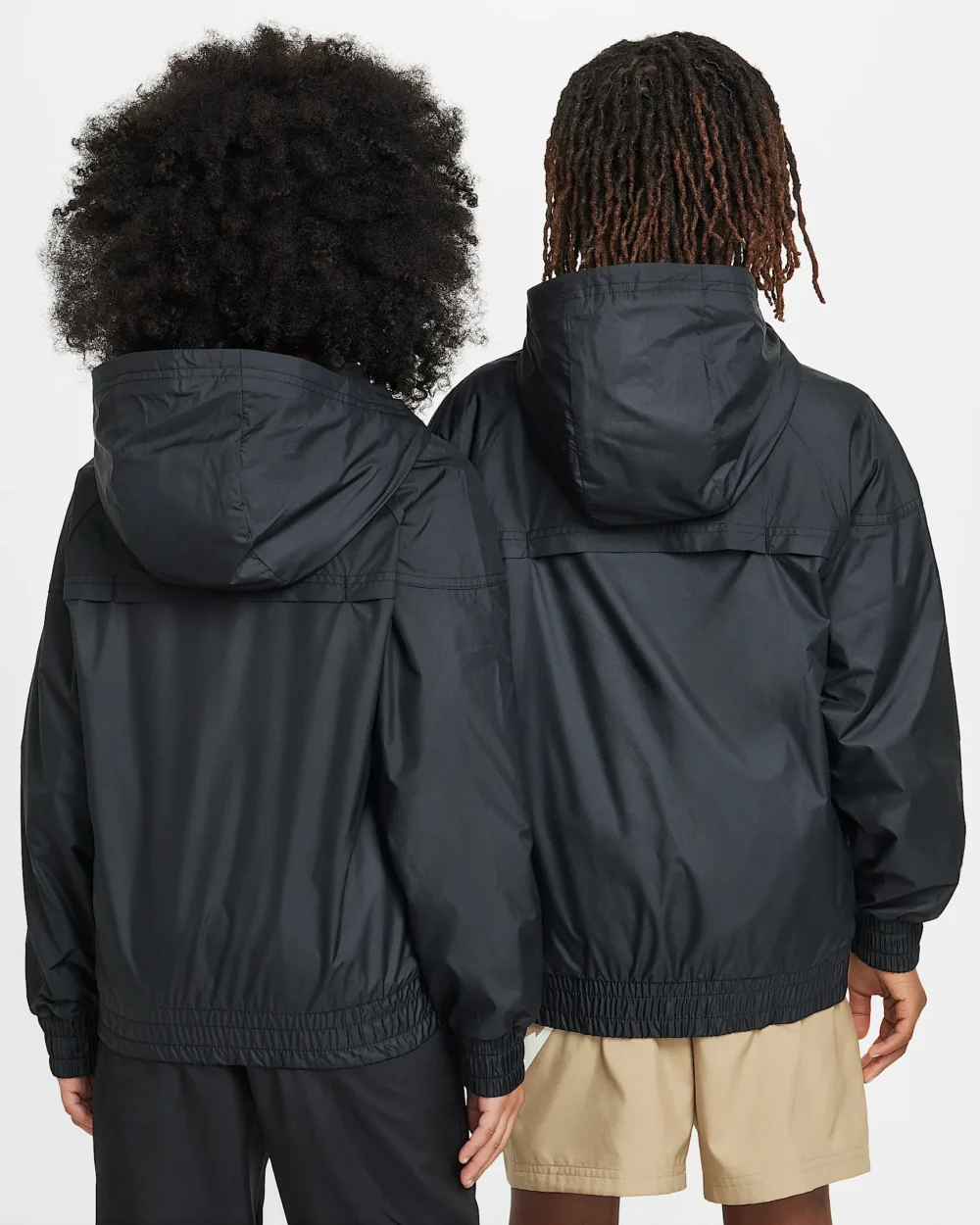 Nike Sportswear Windrunner barna jakki svartur - Image 3