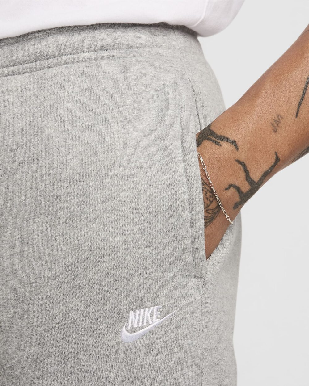 Nike Club Mens Fleece Bungee Pants - Image 4