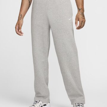Nike Club Mens Fleece Bungee Trousers grátt