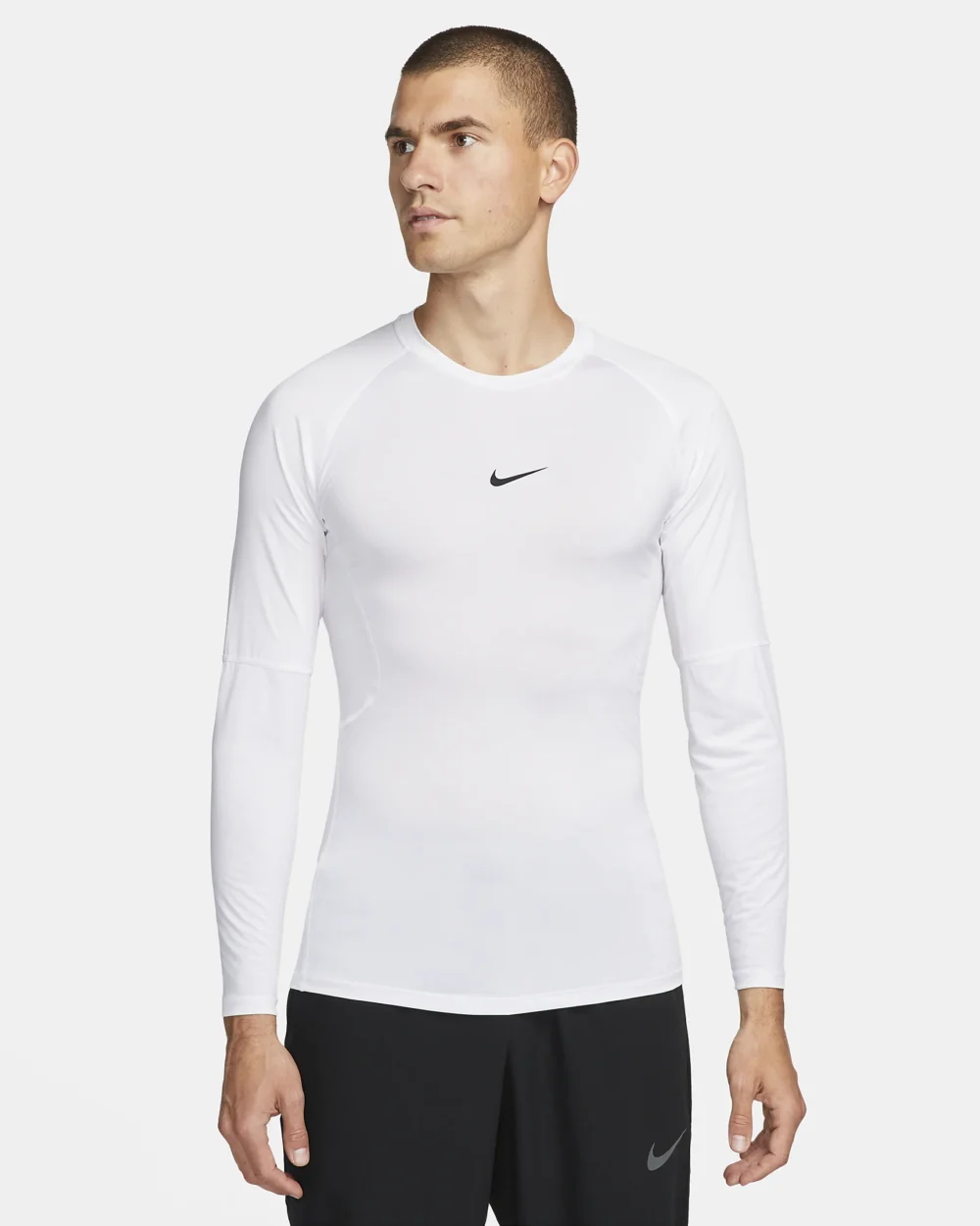 Nike Pro Mens Dri-FIT Tight herra bolur langerma - Image 2