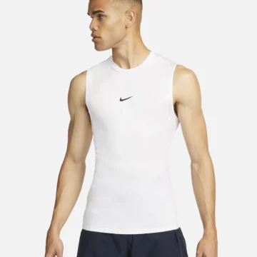 NIKE PRO HLÝRABOLIR HERRA HVITUR - Image 2