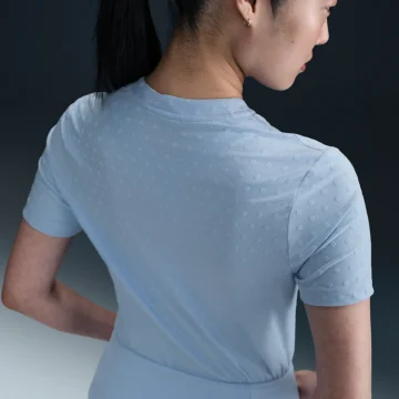 Nike Tour Womens Dri-FIT Short-Sleeve Blade Jacquard Golf Polobolur - Image 3