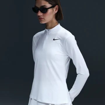 Nike Victory Womens Dri-FIT UV Protection 1/4-Zip Golf Top - Image 6