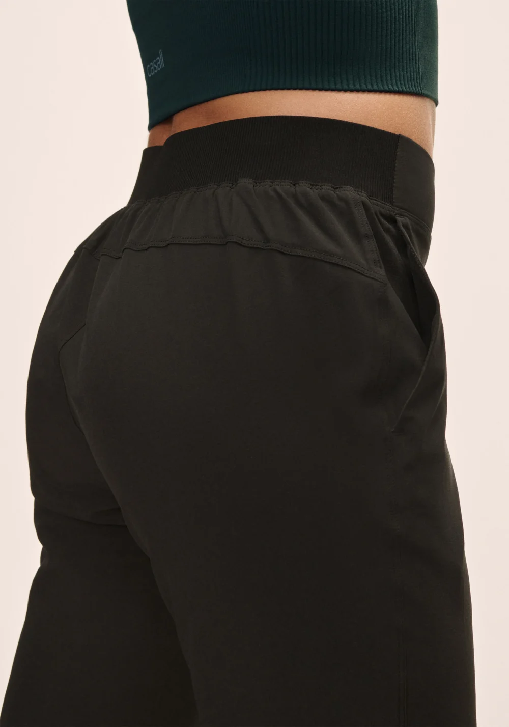 Casall Slim Woven Pants - Black - Image 3