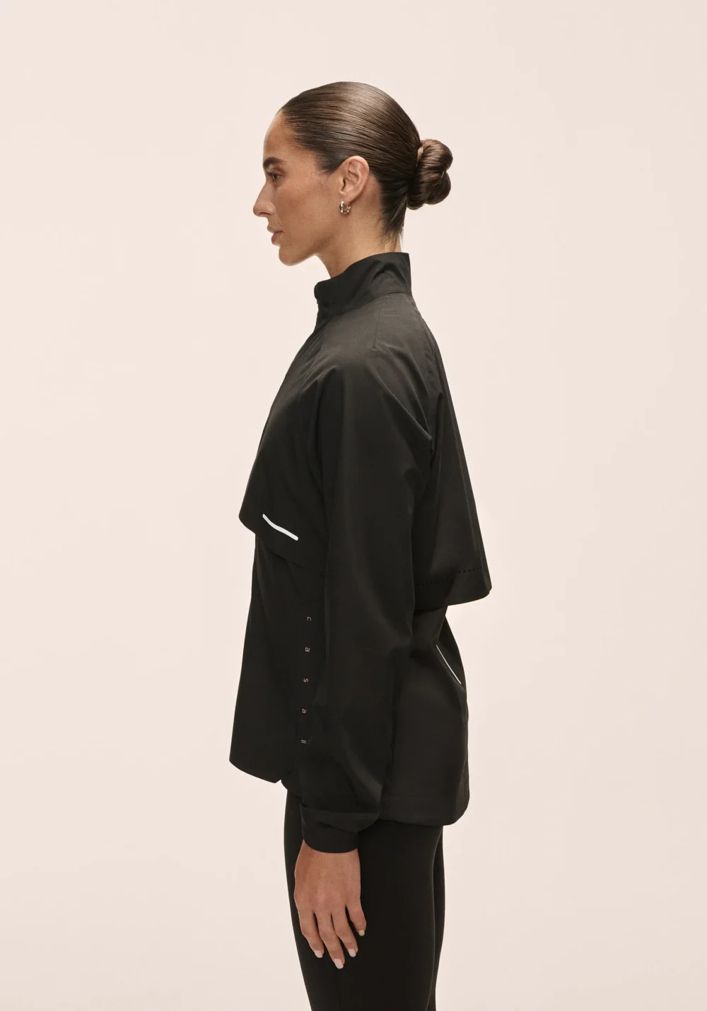 CASALL DYNAMIC WINDBREAKER JACKET - BLACK hlaupajakki - Image 3