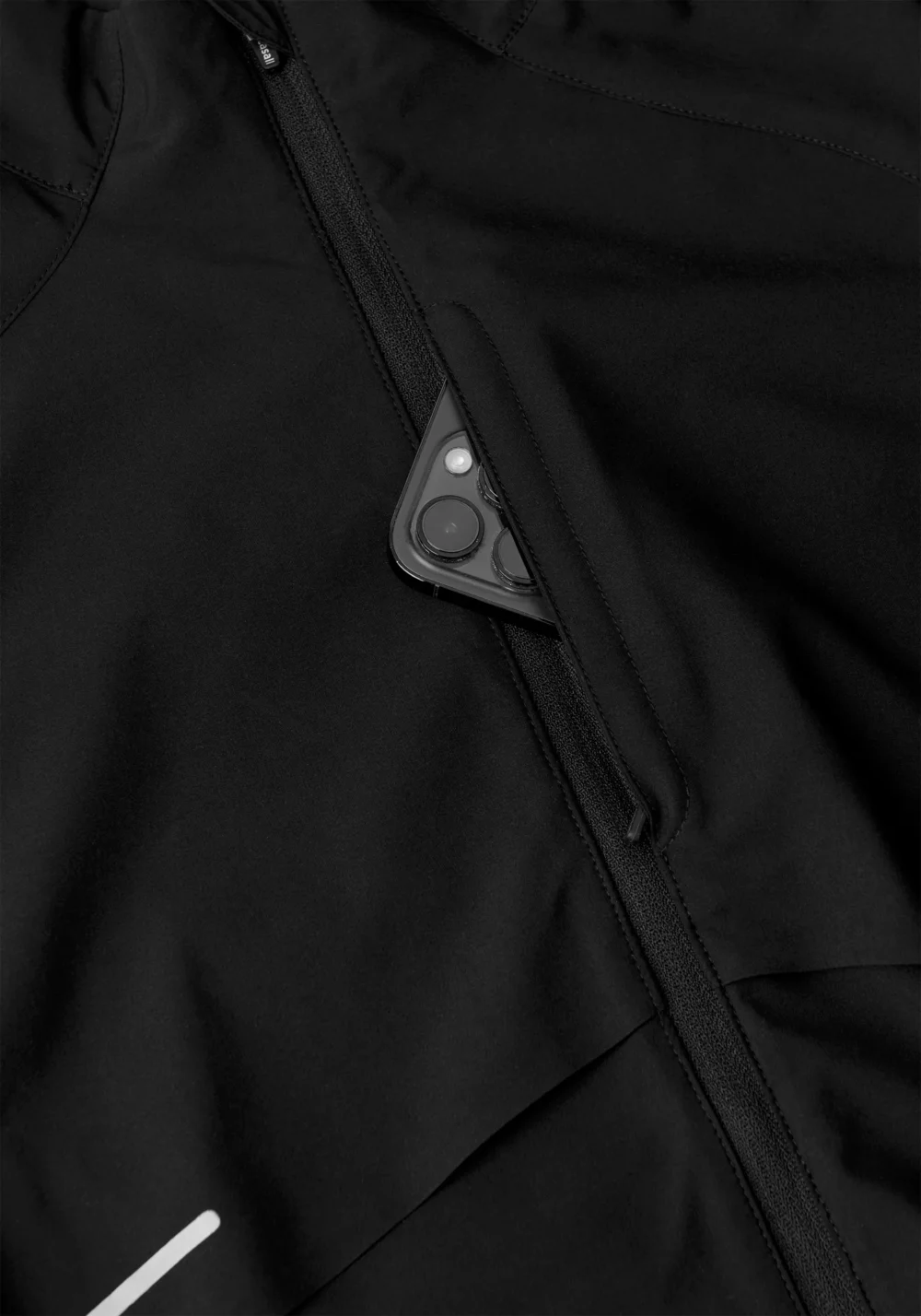 CASALL DYNAMIC WINDBREAKER JACKET - BLACK hlaupajakki - Image 5