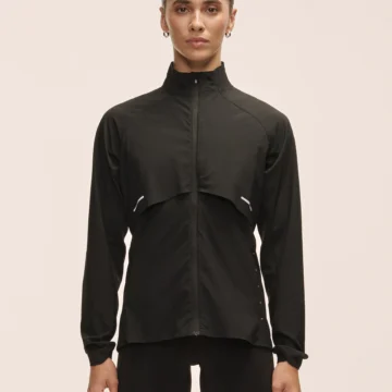 CASALL DYNAMIC WINDBREAKER JACKET - BLACK hlaupajakki