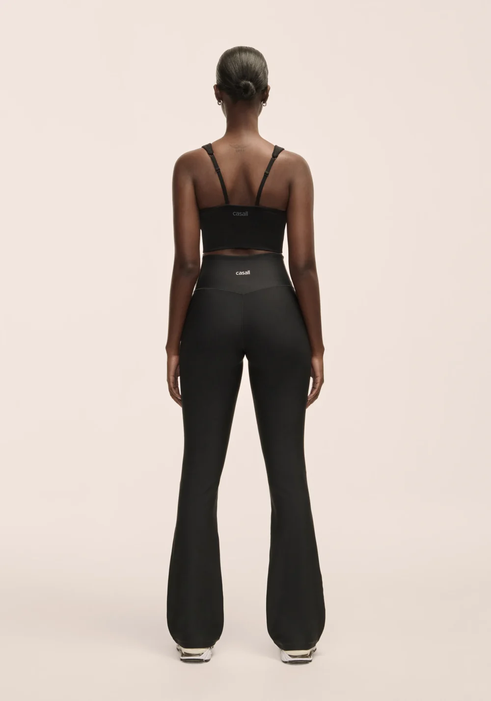 Casall Flare High Waist Pant - Black - Image 5