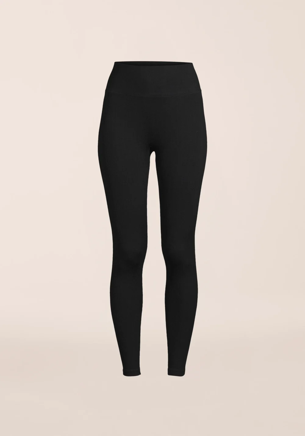 Casall Multi Rib Seamless High Waist Tight Black - Image 3