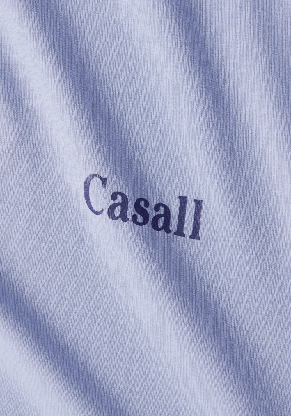 Casall Oversized Cotton Tee W Blueberry Mist - Image 7