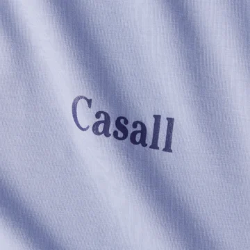 Casall Oversized Cotton Tee W Blueberry Mist - Image 7