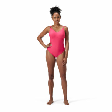 Speedo Shaping Strappy (Dark Pink) - Image 5