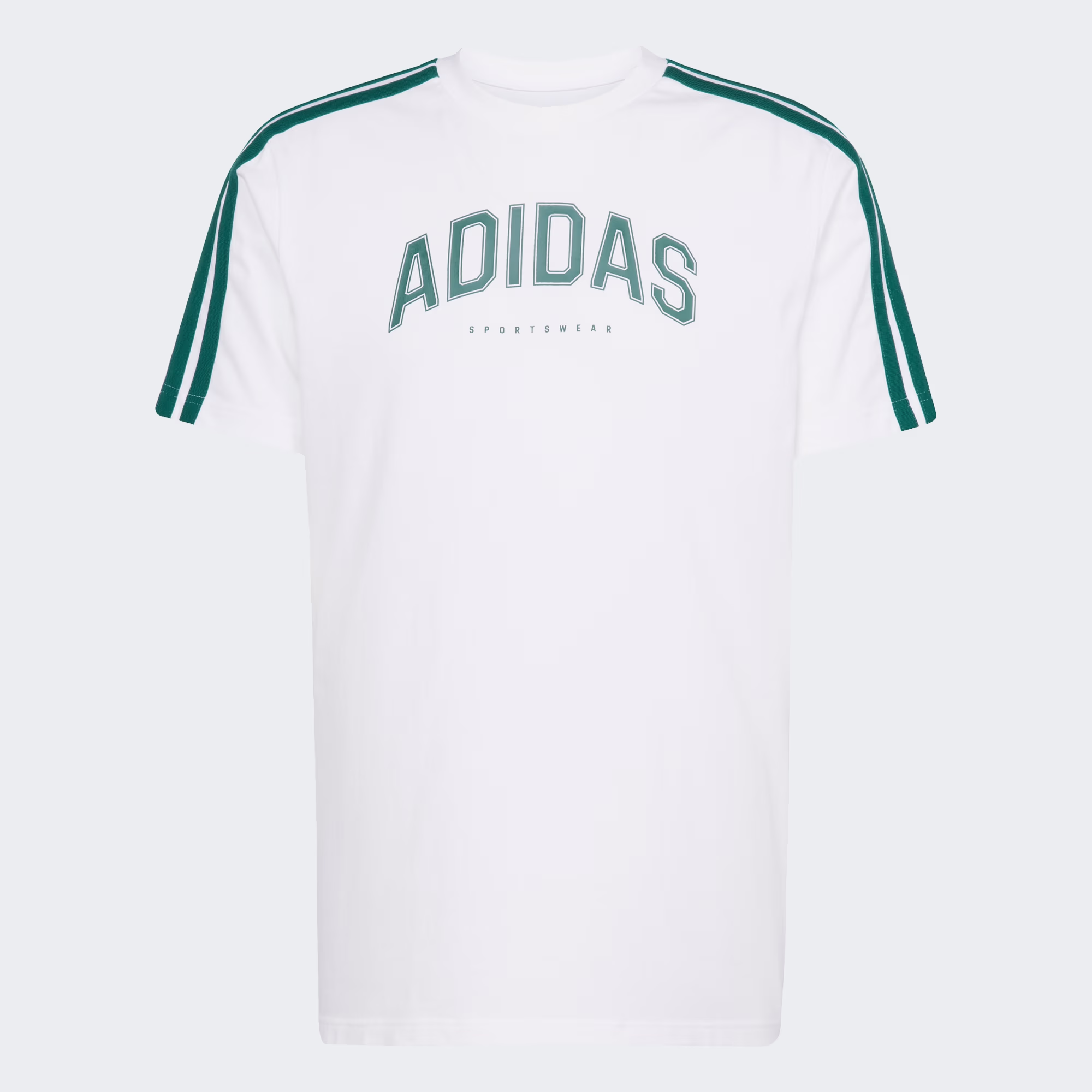 ADIDAS ADULT COLLEGE TEE hvítur - Image 5