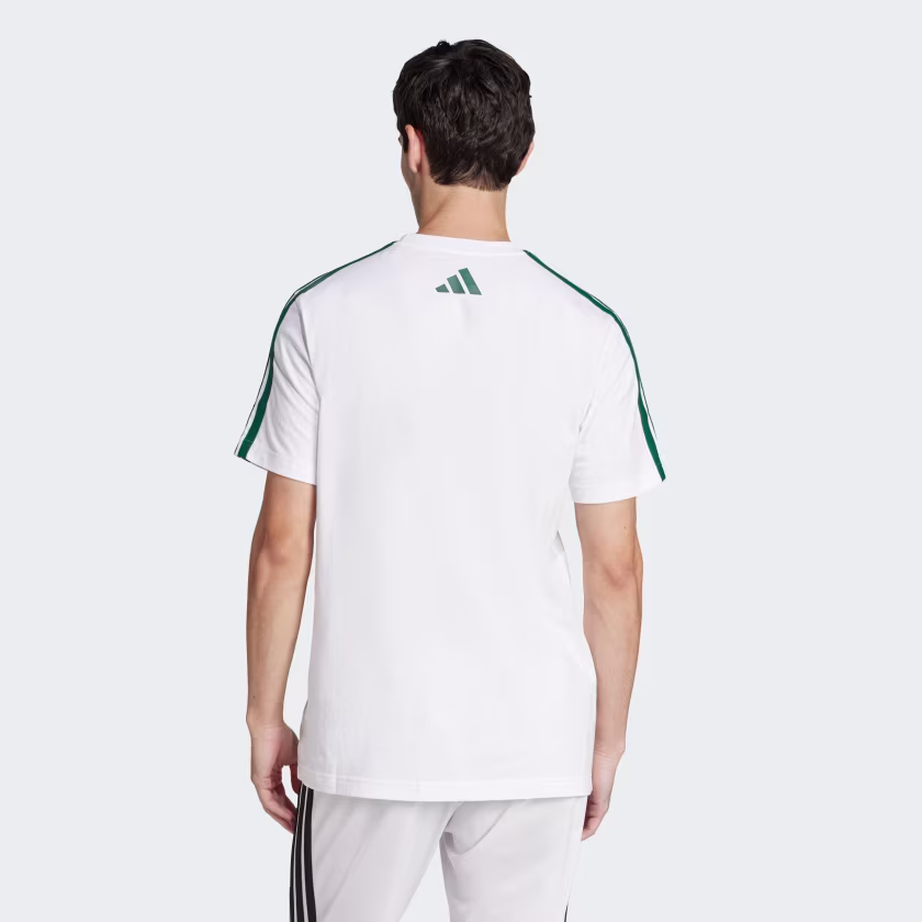 ADIDAS ADULT COLLEGE TEE hvítur - Image 3
