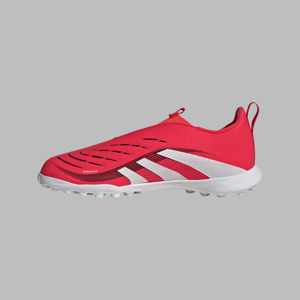 adidas Predator League Laceless Turf Boots Kids - Red - Image 4