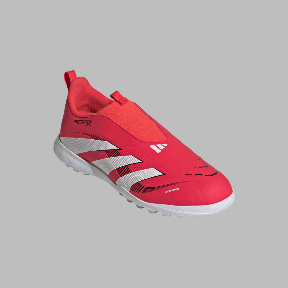 adidas Predator League Laceless Turf Boots Kids - Red - Image 3