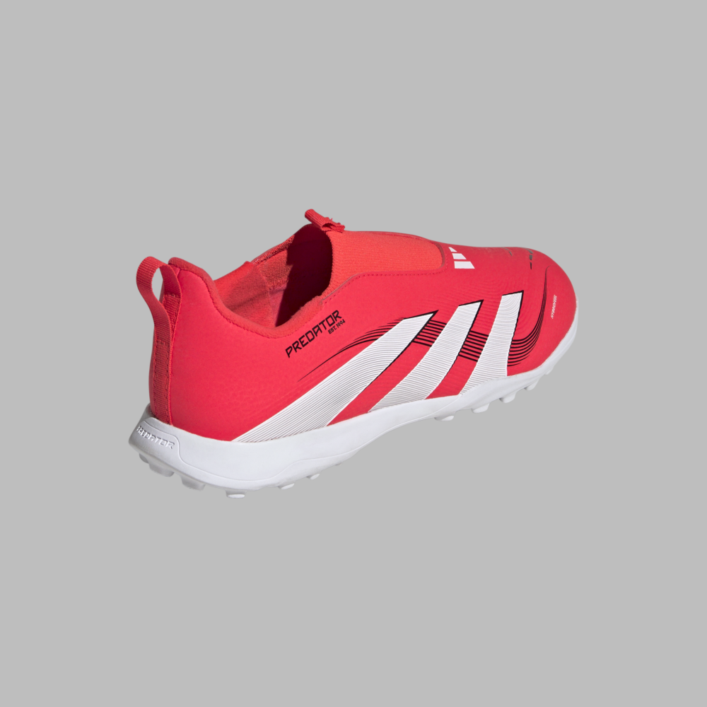 adidas Predator League Laceless Turf Boots Kids - Red - Image 2