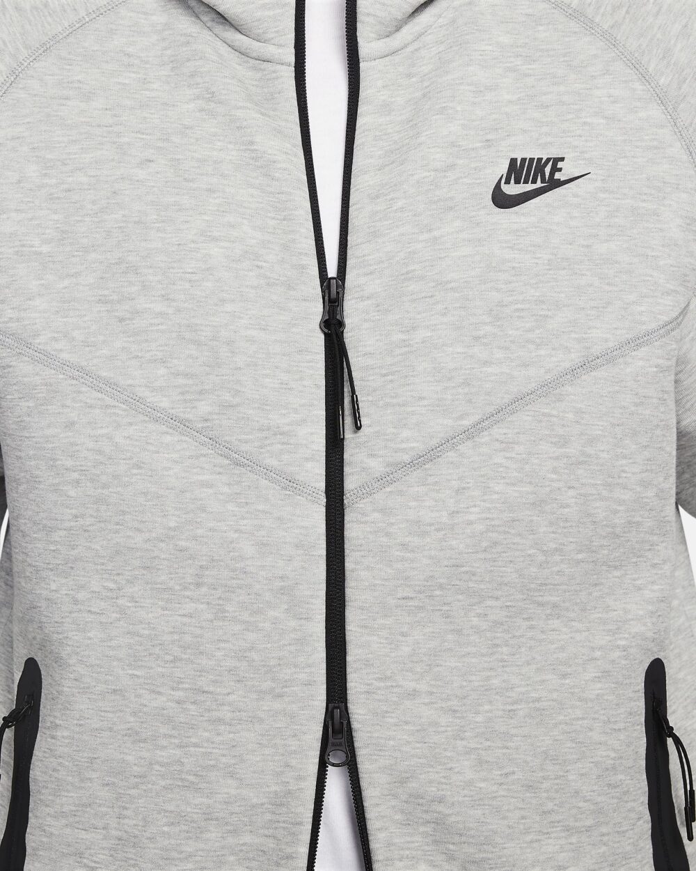 Nike Sportswear TechFleece Windrunner Men's Full-Zip Hoodie GRÁTT - Image 3