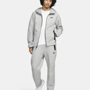 Nike Sportswear TechFleece Windrunner Men's Full-Zip Hoodie GRÁTT - Image 5