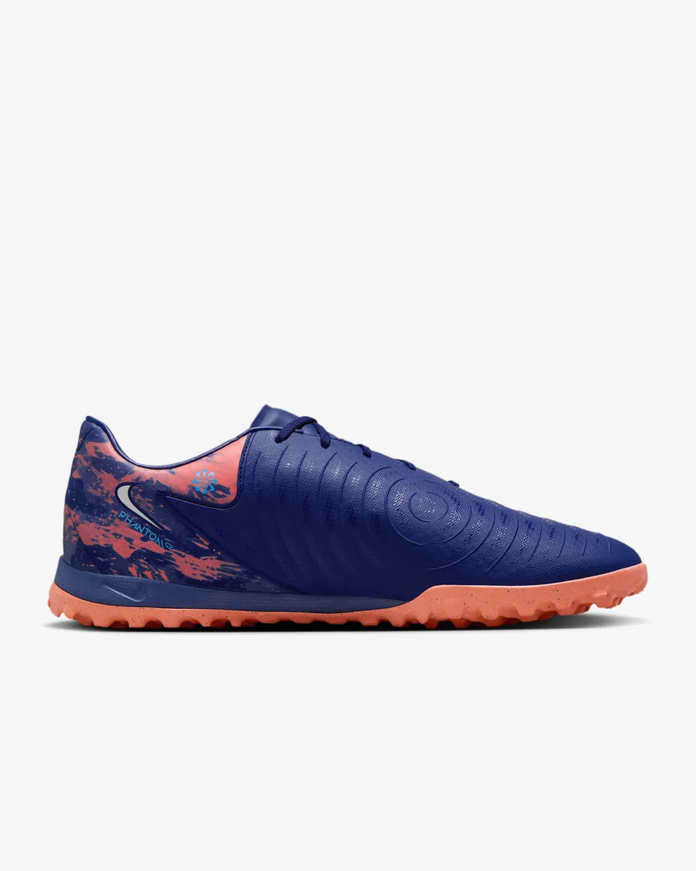 Nike Phantom GX 2 Academy Erling Haaland TF Low-Top Football Shoes - Blue Void/Chrome Nike Phanto - Image 5