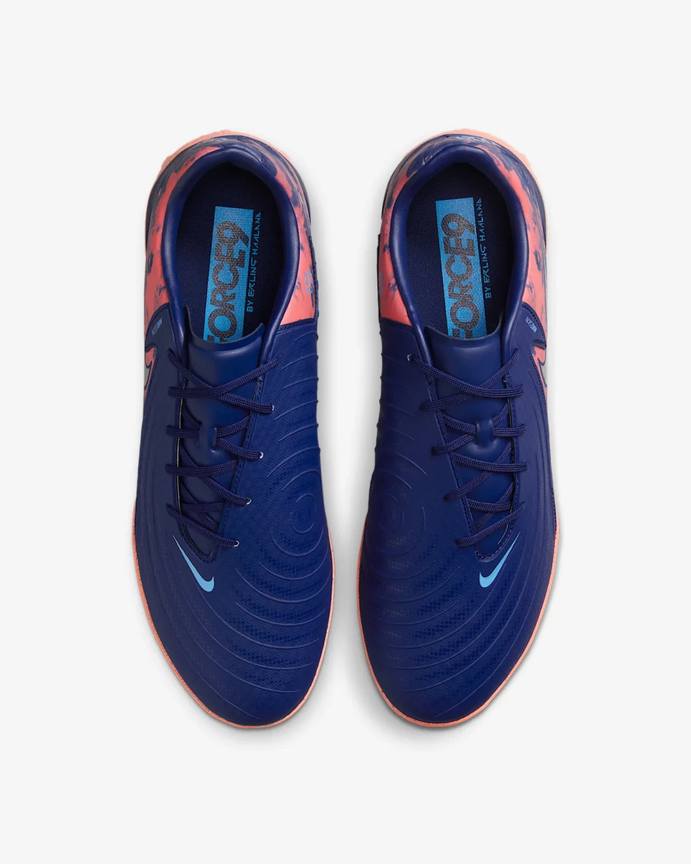 Nike Phantom GX 2 Academy Erling Haaland TF Low-Top Football Shoes - Blue Void/Chrome Nike Phanto - Image 3