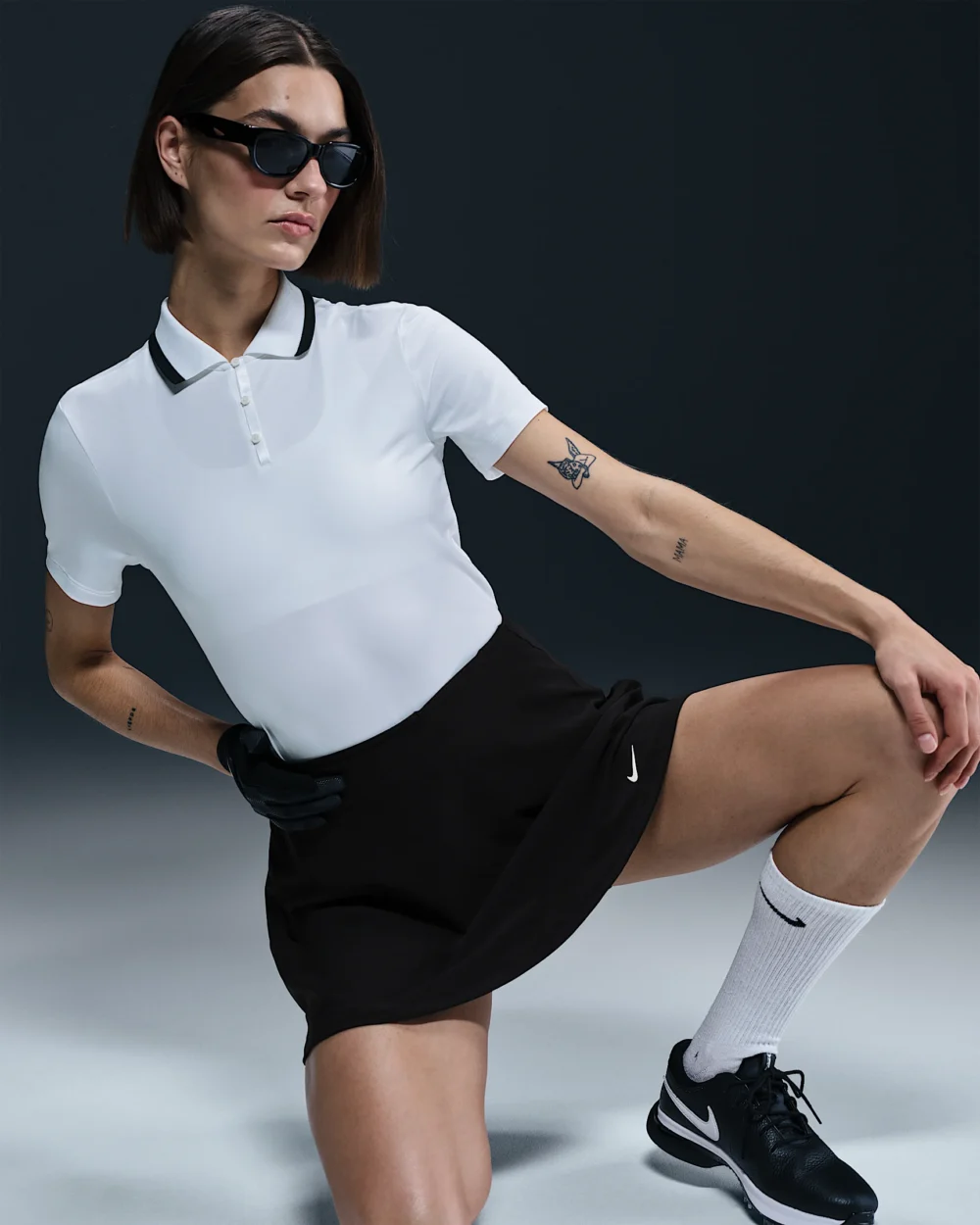 Nike Tour Womens Dri-FIT Short-Sleeve Golf Polo