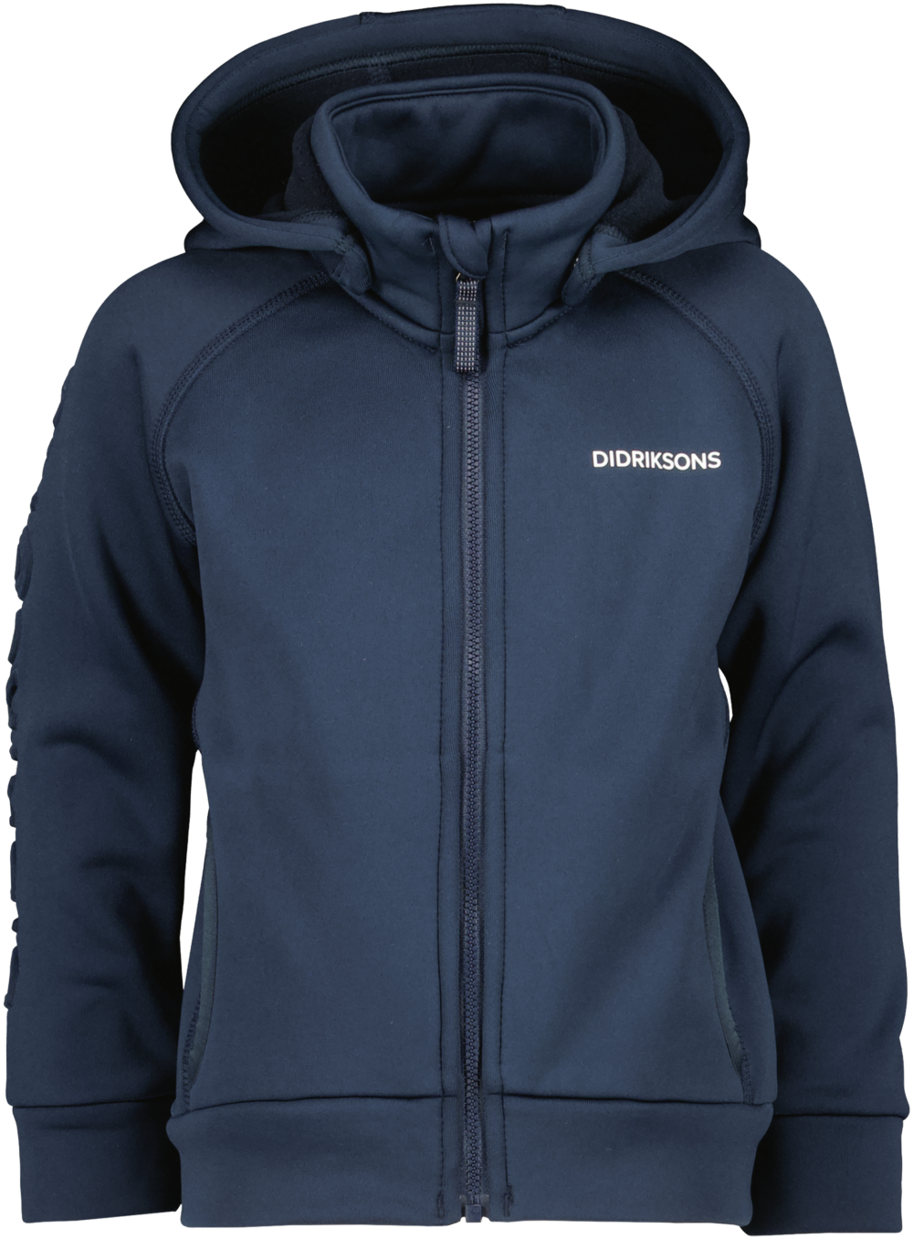 Didriksons CORIN KIDS Flíspeysa, NAVY 80-140 - Image 2