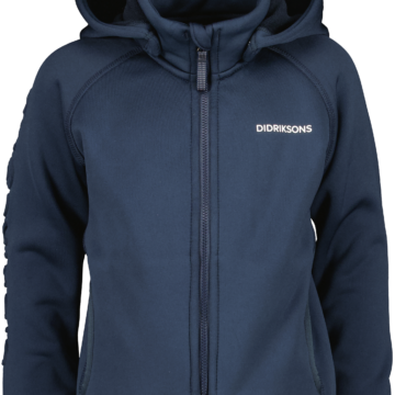 Didriksons CORIN KIDS Flíspeysa, NAVY 80-140 - Image 2