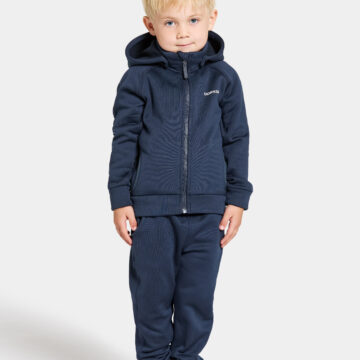 Didriksons CORIN KIDS Flíspeysa, NAVY 80-140 - Image 4
