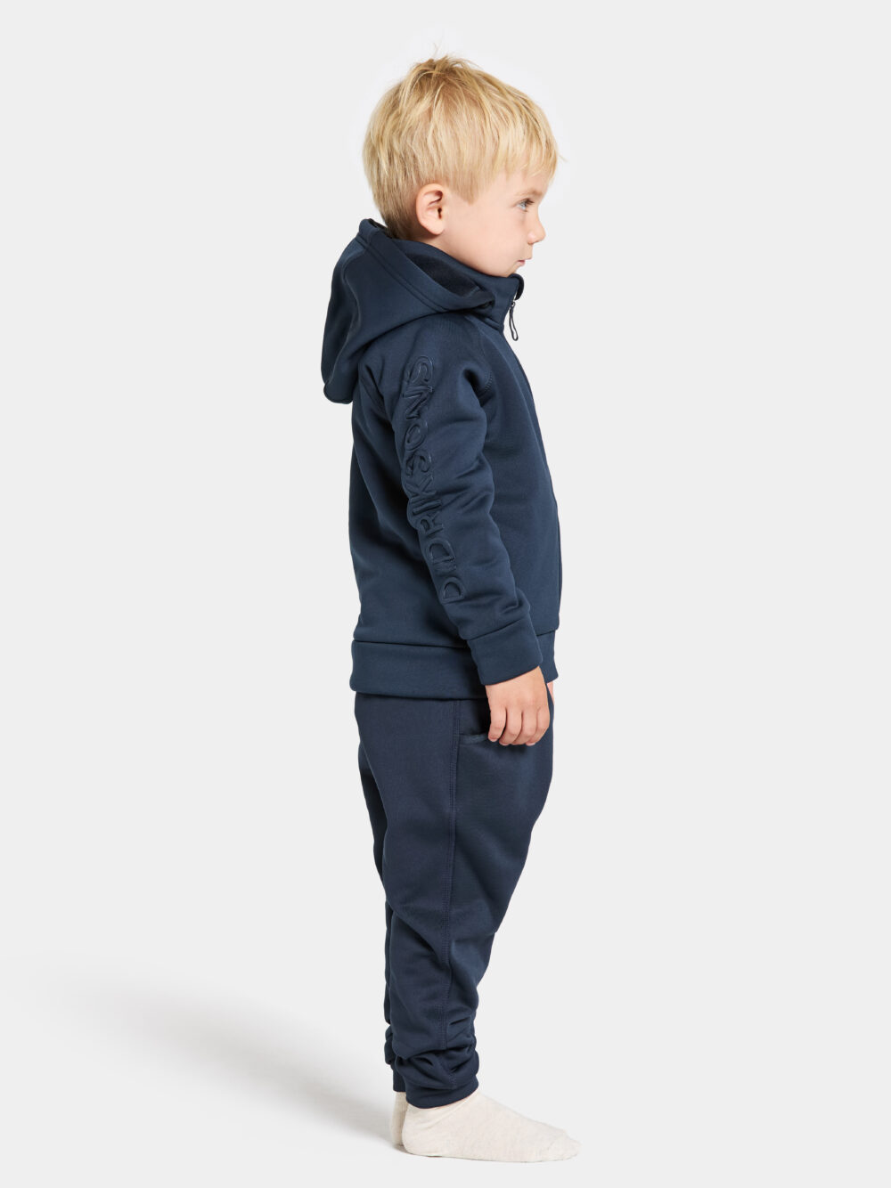 Didriksons CORIN KIDS Flíspeysa, NAVY 80-140 - Image 9