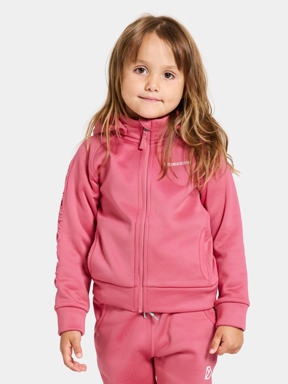 Didriksons CORIN KIDS FZ8 PEYSA - DUSTY AZALEA ST80-140