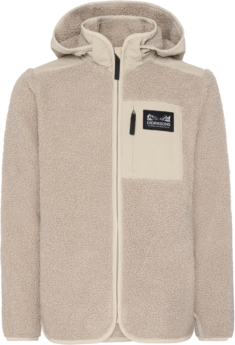 Didriksons  EXA KIDS FZ 2 BEACH BEIGE 120-170 - Image 6