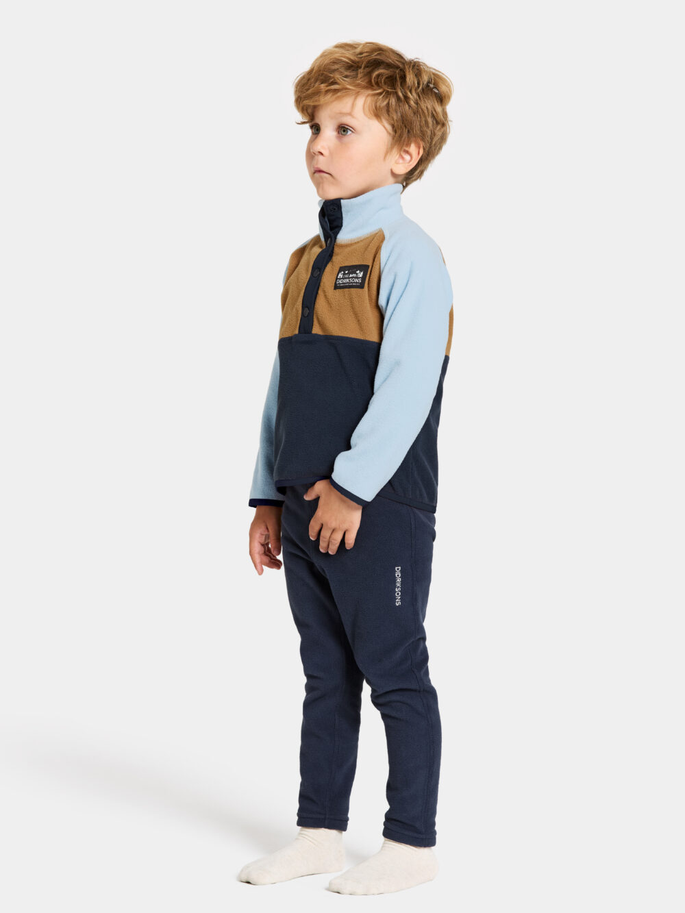 DIDRIKSONS MONTE KIDS HALF BU 4 NAVY 80-140 - Image 2