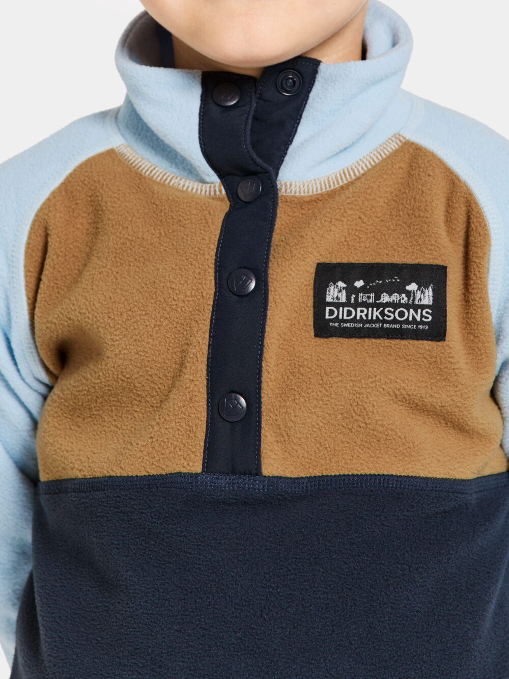 DIDRIKSONS MONTE KIDS HALF BU 4 NAVY 80-140 - Image 3