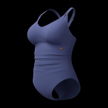 Speedo Shaping V Neck sundbolur