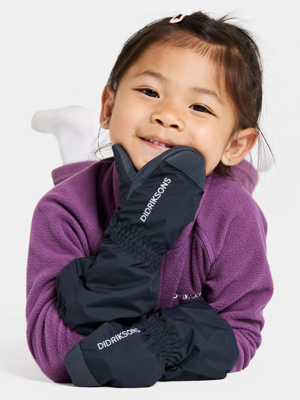 DIDRIKSONS SHELL KIDS GLOVES NAVY 0/2-6/8