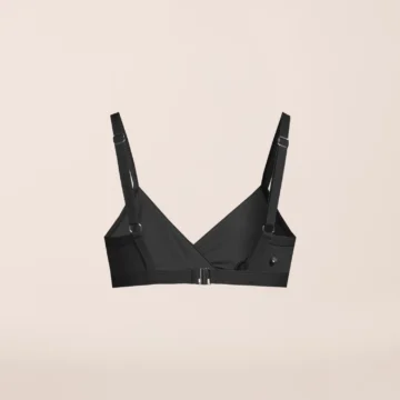 Casall Overlap Bikini Top - Black - Image 2