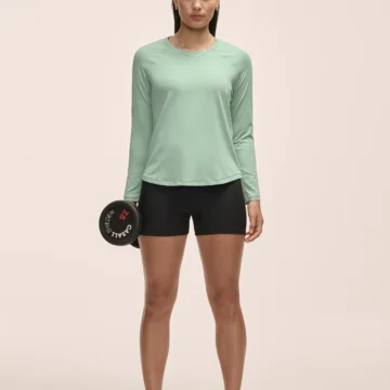 Casall Essential Long Sleeve - Statue Green - Image 6