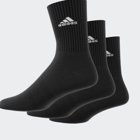 Adidas 3pack Sokkar Svartir