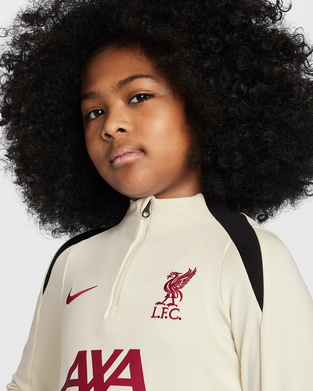 Liverpool FC Strike Special Edition Big Kids Nike Dri-FIT Soccer Drill Top - Image 2