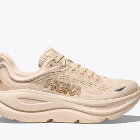HOKA Bondi 9 Womens Shoes Vanilla/Birch