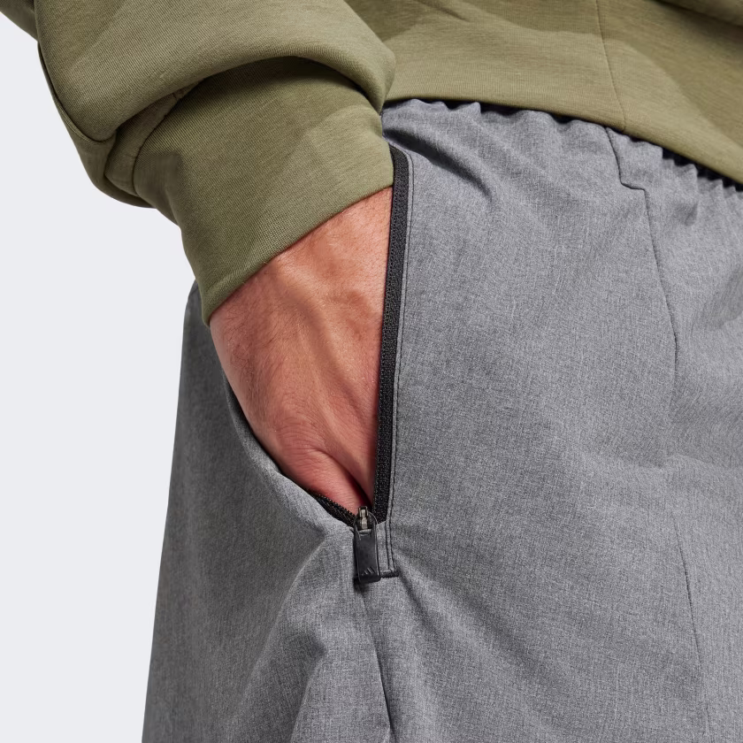 ADIDAS D4T MENS SHORTS GREY - Image 3