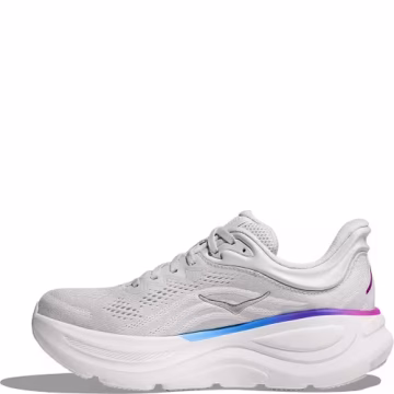 Hoka Women's Bondi 9 Running Shoes - Cosmic Grey/White - Image 6