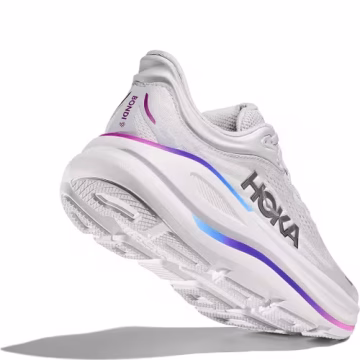 Hoka Women's Bondi 9 Running Shoes - Cosmic Grey/White - Image 8